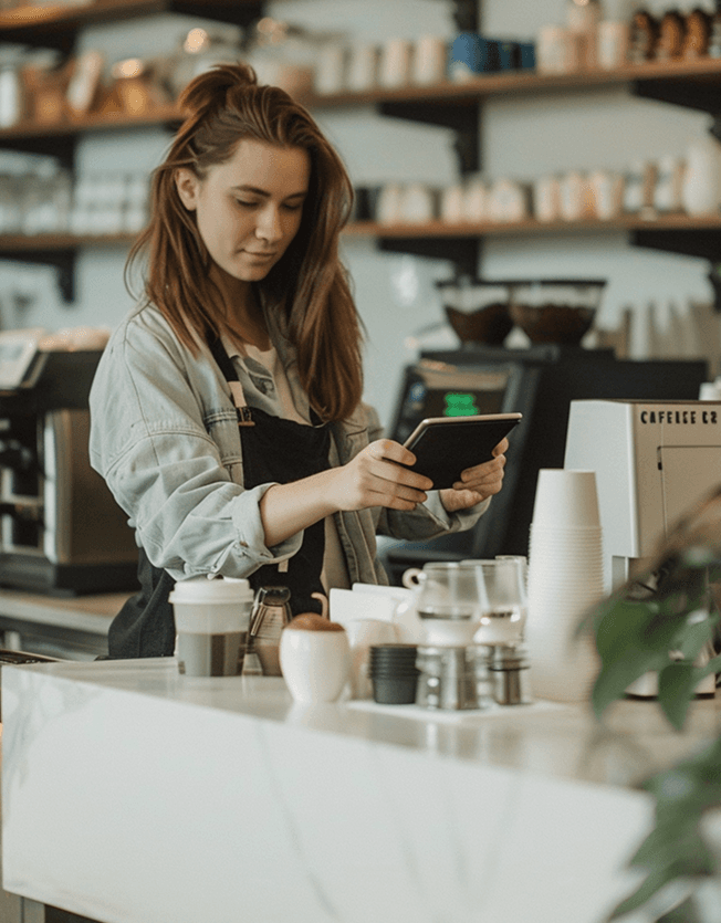 Business accepting payments